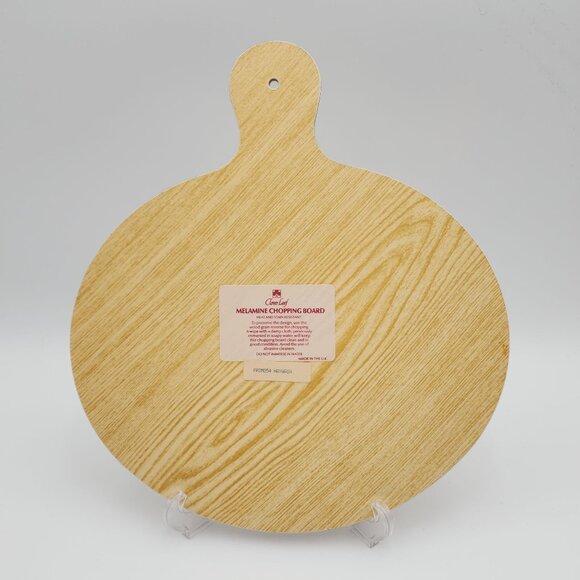 VTG Cloverleaf Melamine Chopping Board Harvest Cart Pumpkins Scene  NWT - Picture 4 of 8